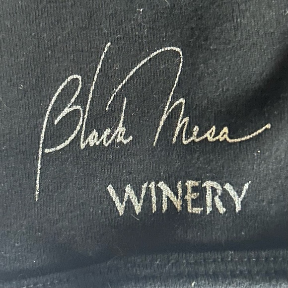 Chris’s Stuff Group Therapy Wine Cocktails Bling Black T-shirt Women’s Large - Picture 4 of 6